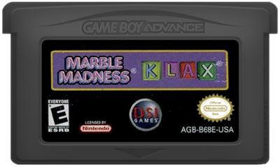 Marble Madness / Klax - Cart - Front Image