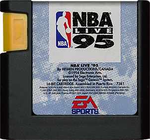 NBA Live 95 - Cart - Front Image