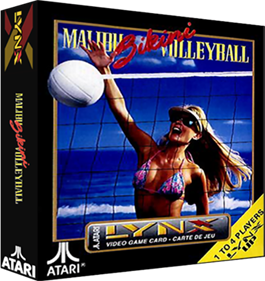 Malibu Bikini Volleyball - Box - 3D Image