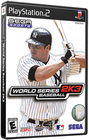 World Series Baseball 2K3 - Box - 3D Image