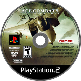 Ace Combat 5: The Unsung War - Disc Image