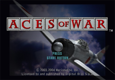 Aces of War - Screenshot - Game Title Image
