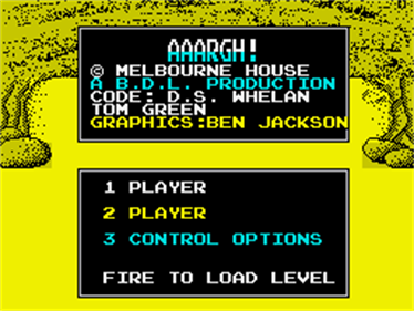 AAARGH! - Screenshot - Game Select Image