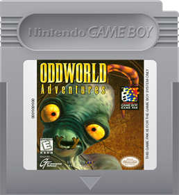 Oddworld Adventures - Fanart - Cart - Front