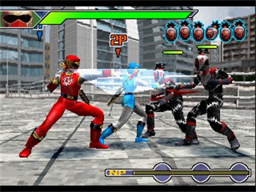 Ninpu Sentai Hurricanger - Screenshot - Gameplay Image