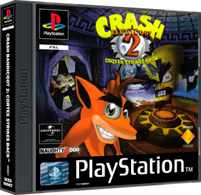 Crash Bandicoot 2: Cortex Strikes Back - Box - 3D Image