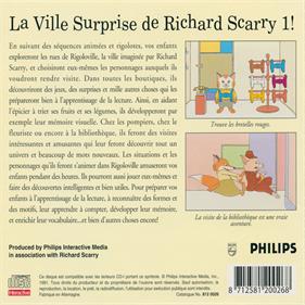 Richard Scarry's Best Neighborhood Disc Ever! - Box - Back Image