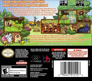 Eco-Creatures: Save the Forest - Box - Back Image