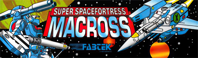 Super Spacefortress Macross - Arcade - Marquee Image