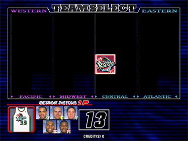 Virtua NBA - Screenshot - Game Select Image