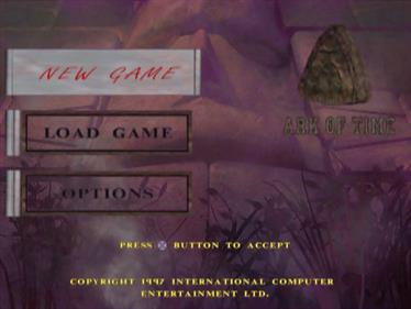 Ark of Time - Screenshot - Game Select Image