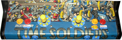 Time Soldiers - Arcade - Control Panel Image