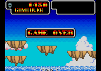 Wonder Boy III: Monster Lair - Screenshot - Game Over Image