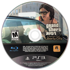 Grand Theft Auto: Episodes from Liberty City - Disc Image