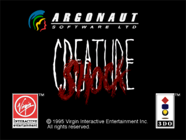 Creature Shock - Screenshot - Game Title Image