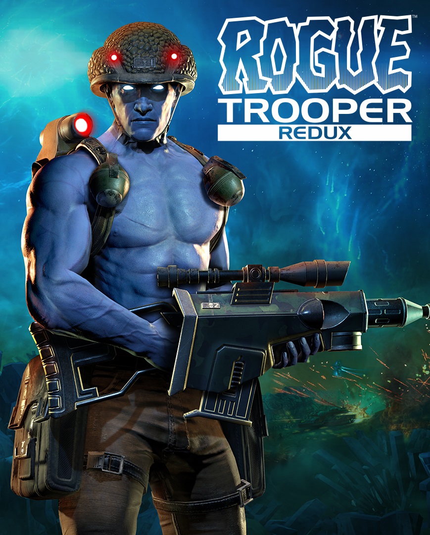 Trooper redux. Rogue Trooper (игра, 2006). Роуг Трупер. Роуг Трупер 2006. Rogue Trooper обложка.