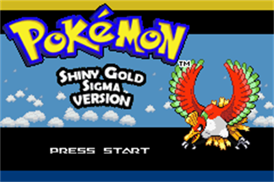 Pokémon Shiny Gold Sigma - Screenshot - Game Title Image