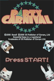 Party Carnival - Screenshot - Game Title Image