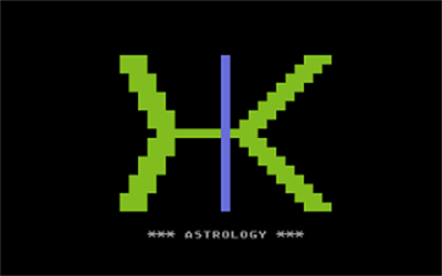 Astrology - Screenshot - Game Title Image