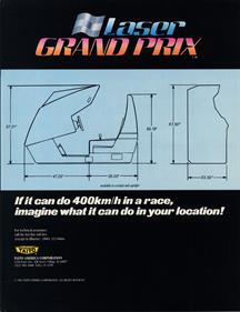 Laser Grand Prix - Advertisement Flyer - Back Image