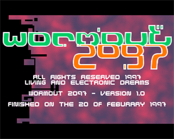 Wormout 2097 - Screenshot - Game Title Image