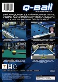 Q-Ball: Billiards Master - Box - Back Image