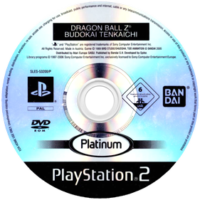 Dragon Ball Z: Budokai Tenkaichi - Disc Image