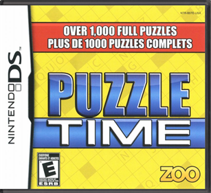 Puzzle Time - Box - Front - Reconstructed Image