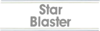 Star Blaster - Clear Logo Image