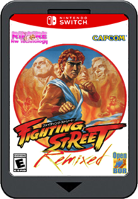 Fighting Street: Remixed - Fanart - Cart - Front Image