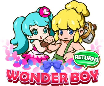 Wonder Boy Returns - Clear Logo Image