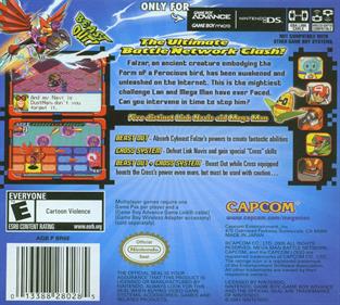 Mega Man Battle Network 6: Cybeast Falzar - Box - Back Image