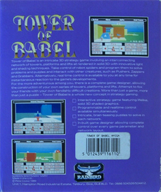Tower of Babel - Box - Back Image