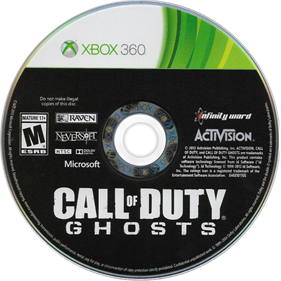 Call of Duty: Ghosts - Disc Image