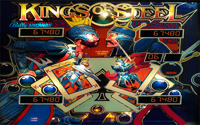 Kings of Steel - Arcade - Marquee Image