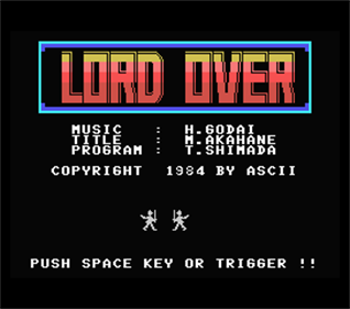 Lord Over - Screenshot - Game Title Image