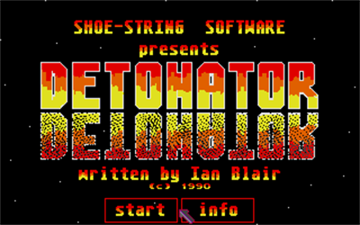 Detonator - Screenshot - Game Title Image
