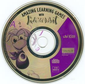 Amazing Learning Games with Rayman - Disc Image