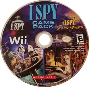 I SPY Game Pack  - Disc Image