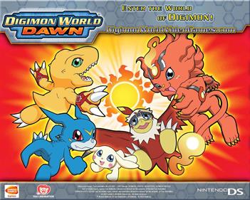 Digimon World Dawn - Advertisement Flyer - Front Image