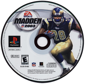 Madden NFL 2003 - Disc Image