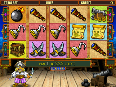 Pirate (Fruit Machine) - Screenshot - Game Title Image