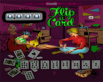 Flip a Card - Arcade - Marquee Image