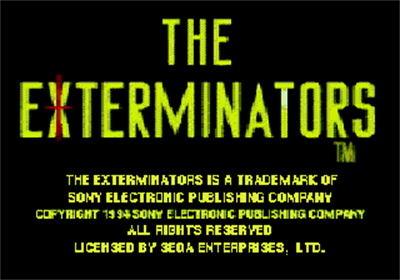 Bug Blasters: The Exterminators - Screenshot - Game Title Image