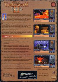 Ultima Underworld II: Labyrinth of Worlds - Box - Back Image