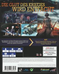 The Legend of Heroes: Trails of Cold Steel III - Box - Back Image