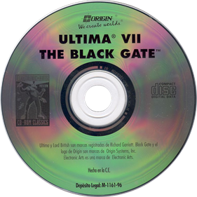 Ultima VII: The Black Gate - Disc Image