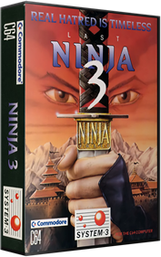 Last Ninja 3 - Box - 3D Image