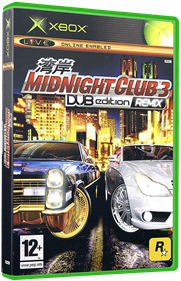 Midnight Club 3: Dub Edition Remix - Box - 3D Image