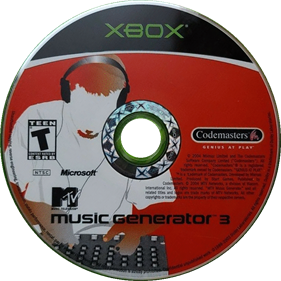 MTV Music Generator 3: This is the Remix - Disc Image